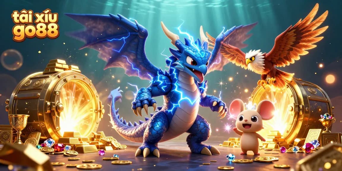 Experience thrilling gameplay at tài xỉu go88 with lively characters and dazzling casino elements.