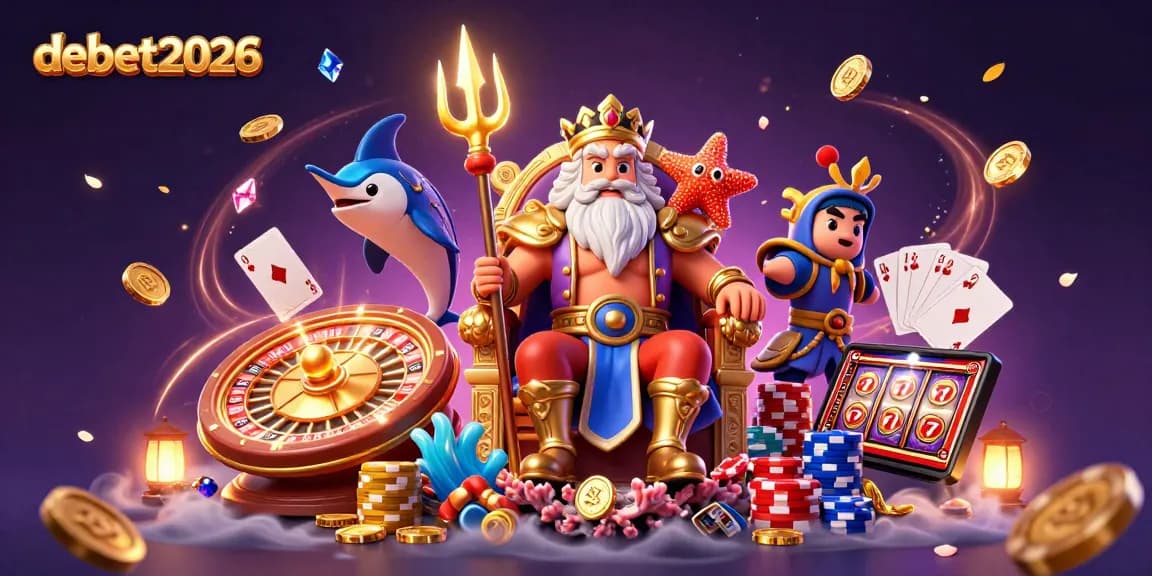Experience the thrilling debet2026 adventure with Neptune and vibrant casino elements in action.