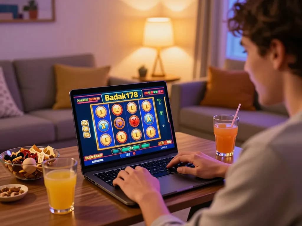 Experience excitement with badak178 while spinning colorful online slot machines from home.
