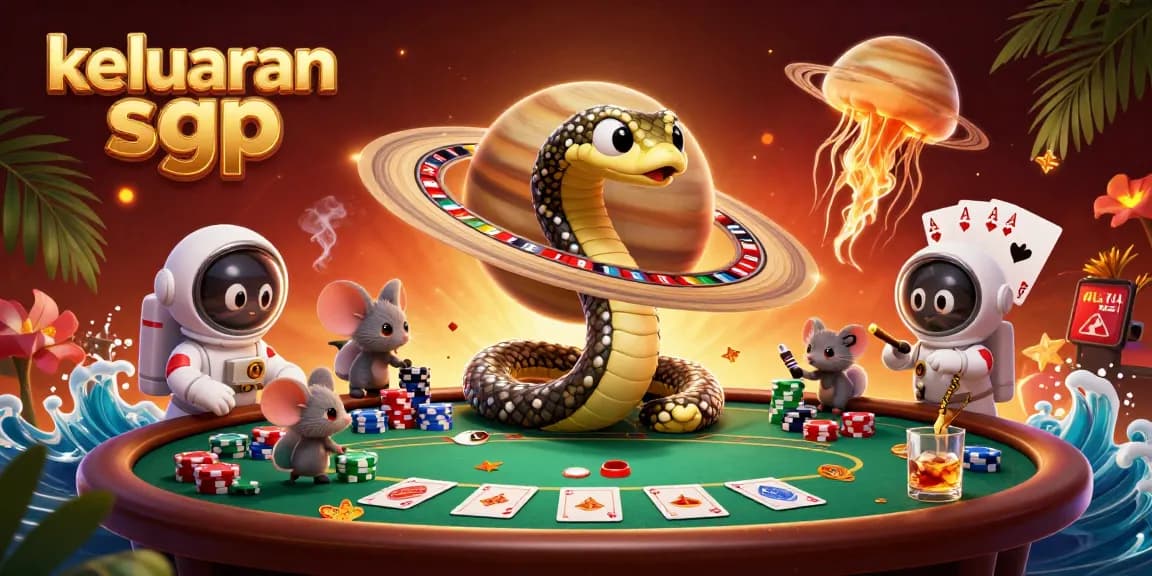 Place your bets with keluaran sgp as tiny astronaut mice engage in cosmic gaming fun now!