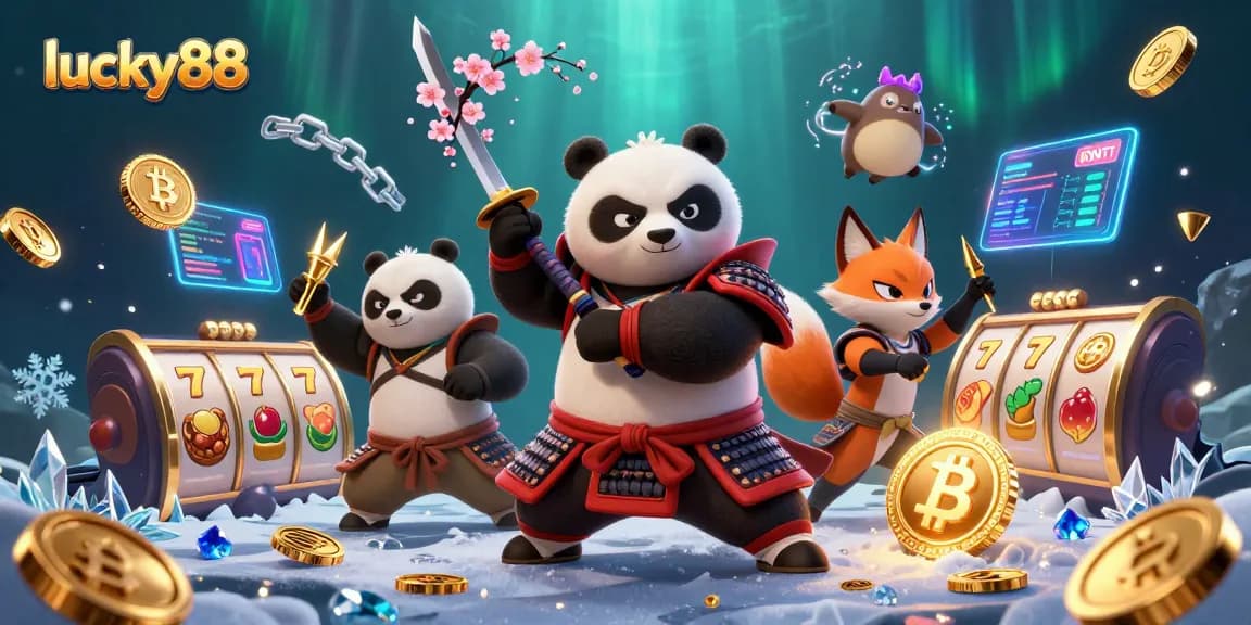 Engage with lucky88 casino themes featuring vibrant samurai panda, ninja fox, and magical tanuki.