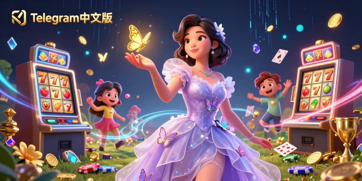 通过这幅生动的插图与Telegram中文版互动,展现令人惊叹的赌场元素和动态游戏玩法。