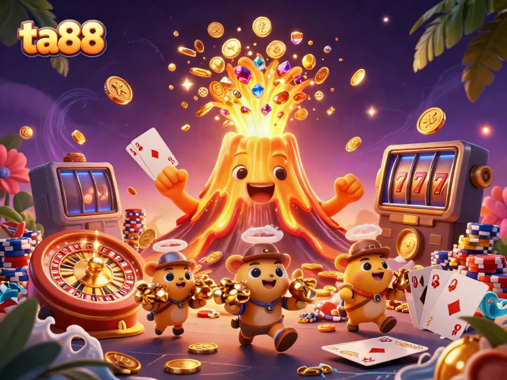 Experience thrilling jackpots and excitement at ta88 with vibrant treasures erupting from every corner.