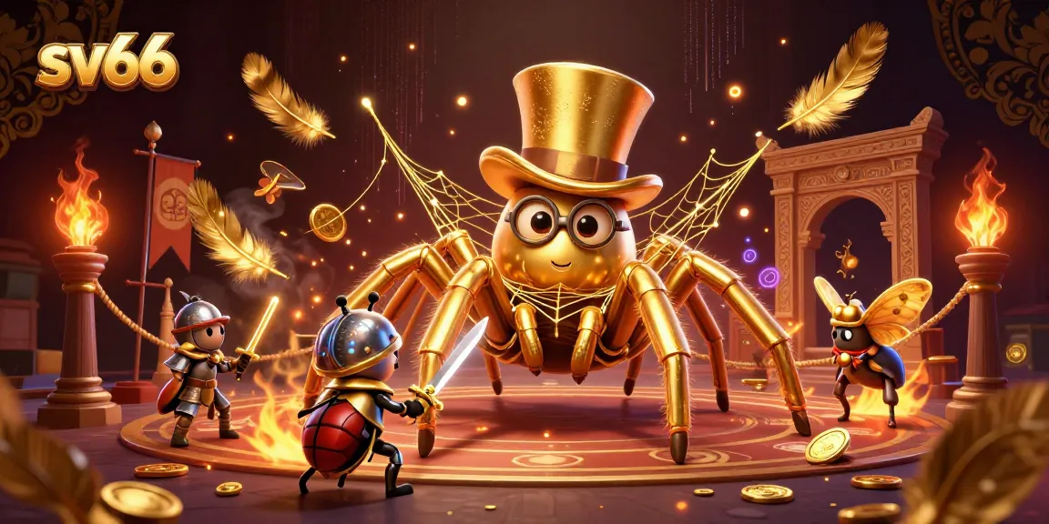 Engage with thrilling sv66 gameplay featuring epic characters in a vibrant casino setting.