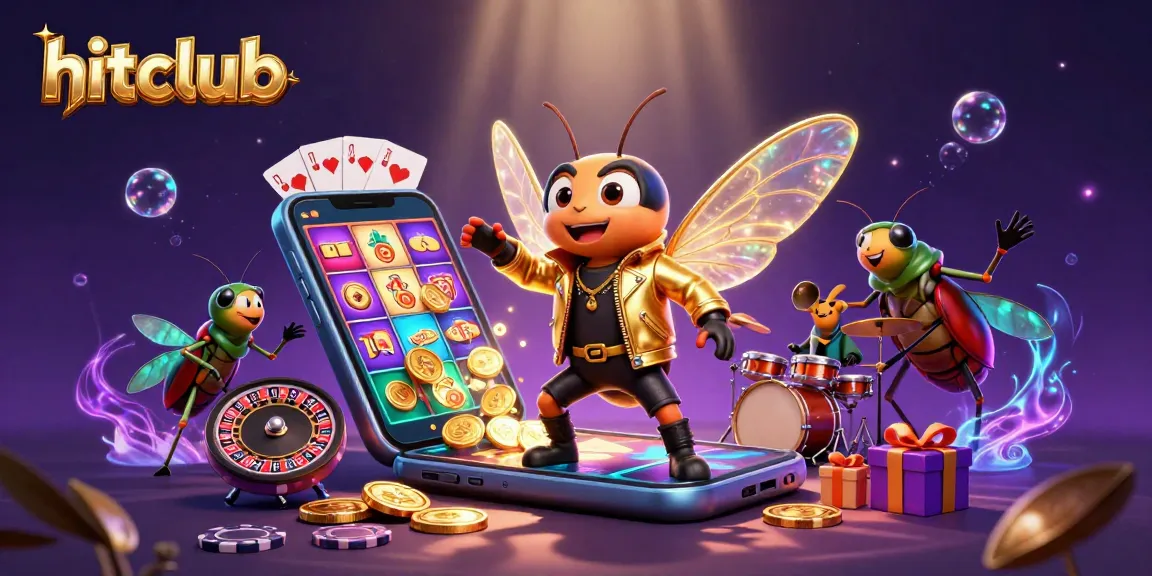 Hitclub players spin reels on vibrant slot games passionately, surrounded by glowing coins and dynamic energy.