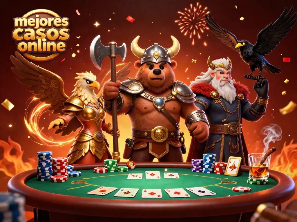 Juega en los mejores casinos online con emocionantes mesas de póker y personajes legendarios.