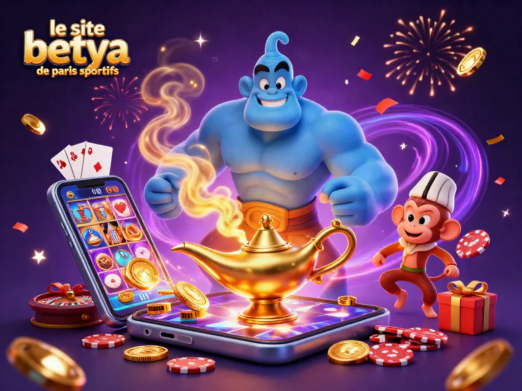 Experience betya's sports betting excitement with a dynamic scene showcasing thrilling gaming elements.