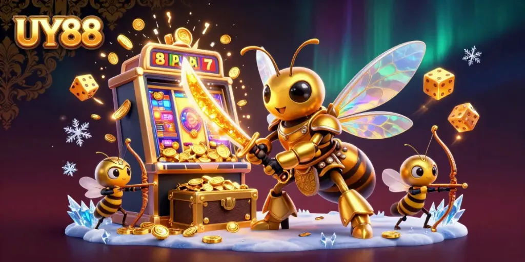 Experience thrilling gameplay with UY88's 3D casino excitement and vibrant visuals.