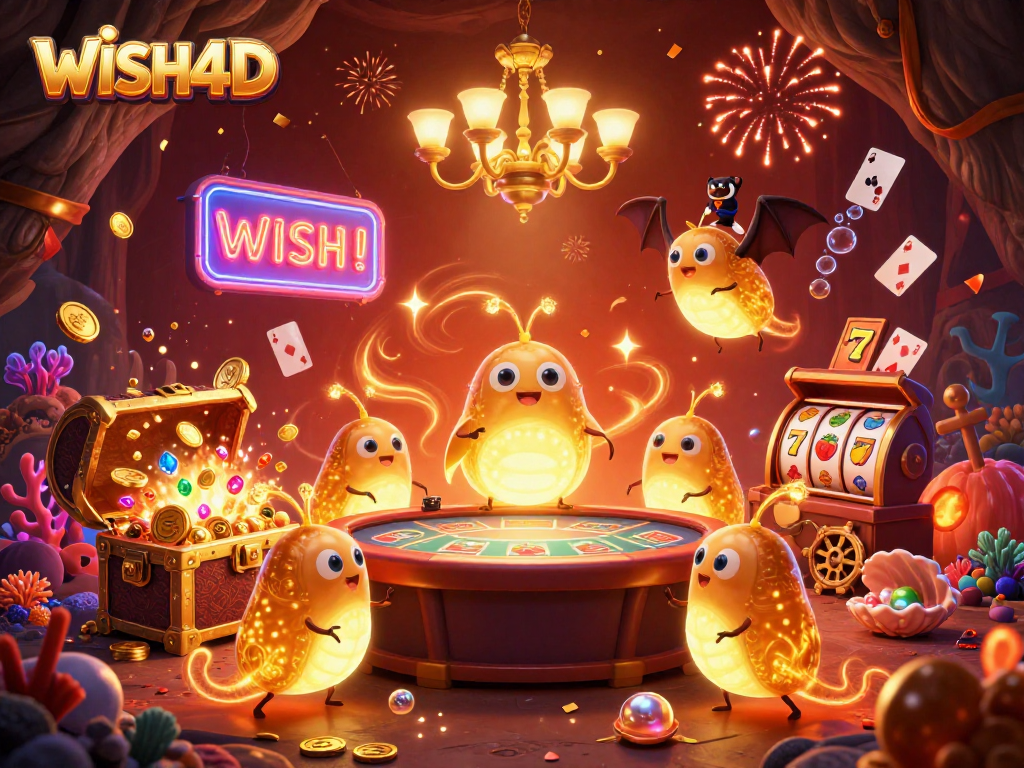WISH4D brings excitement to gaming with glowworms lighting up a cave casino
