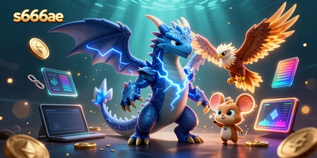 Experience the captivating world of s666ae with vibrant gaming elements and energetic characters.