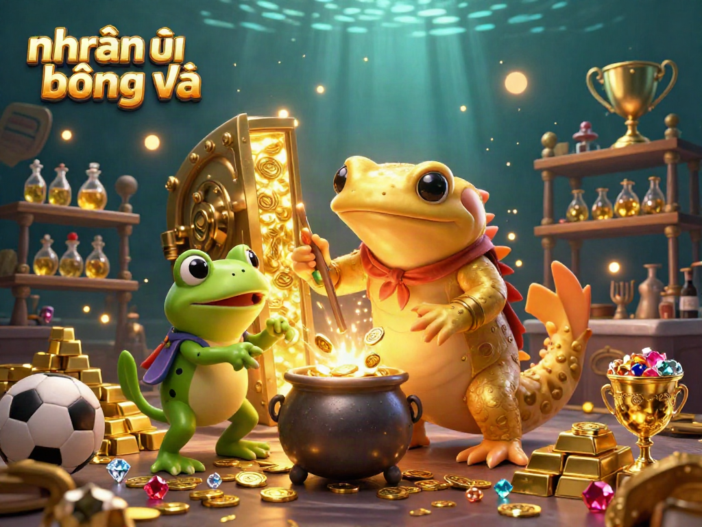 Enhance your nhận định bóng đá with this vibrant sports betting scene featuring magical elements.