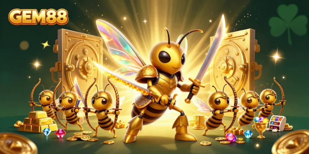 Play GEM88 for thrilling casino adventures featuring vibrant treasures and unique game elements.