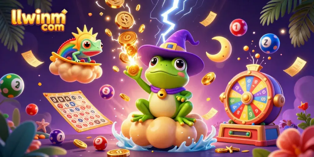 Engage with the exciting adventure at llwinm com featuring dynamic illustrations of casino games and characters.