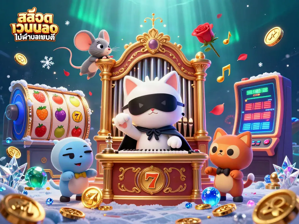 สล็อตเว็บตรงไม่ผ่านเอเย่นต์ เล่นเกมสล็อตสุดมันที่มีสีสันและตัวละครน่ารัก