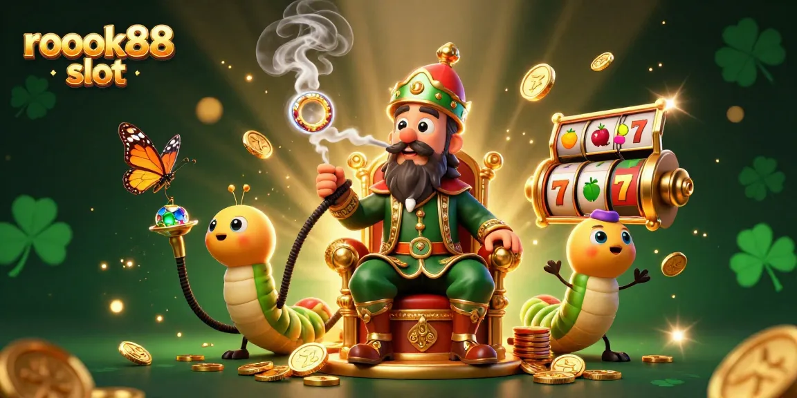 Experience the thrilling world of rokok88 slot with vibrant 3D elements and jackpot excitement.