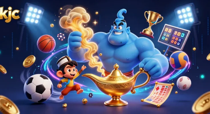 KJC offers thrilling sports betting experiences with interactive game elements and dynamic visuals.